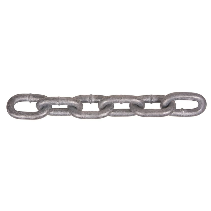 Ben-Mor Grade 30 Coil Utility Chain, Zinc Plated, 3/16-in x 10-ft