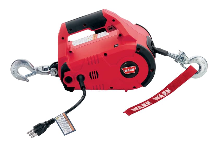 Warn Corded PullzAll Winch, Variable Speed Trigger, Dynamic Brake, 1000-lb Capacity