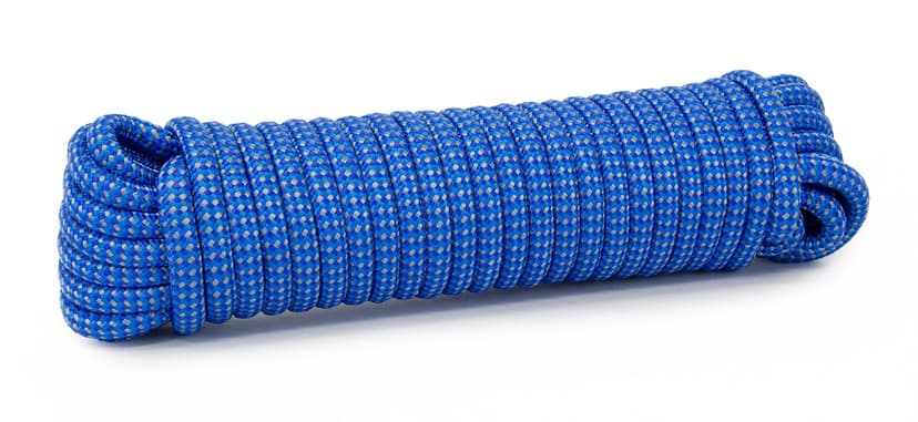 Ben-Mor Polypropylene 32-Strand Diamond Braided Rope, SWL-165-lbs, 1/2-in x 50-ft