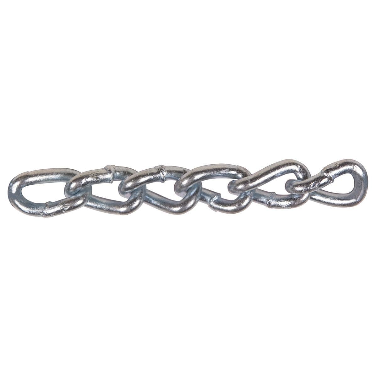 Ben-Mor #4 Machine Chain, Twist Link, Zinc-Plated, 12-ft