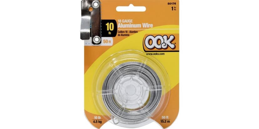 Hillman 18 Gauge Aluminum Wire, Self-Tying Wire, 50-ft