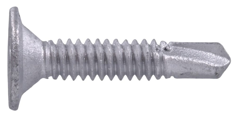 Hillman TEKS Hex Washer Head Self Drive Screw, Self-Tapping, Carving Tips, 10 x 1-in, 4-pc