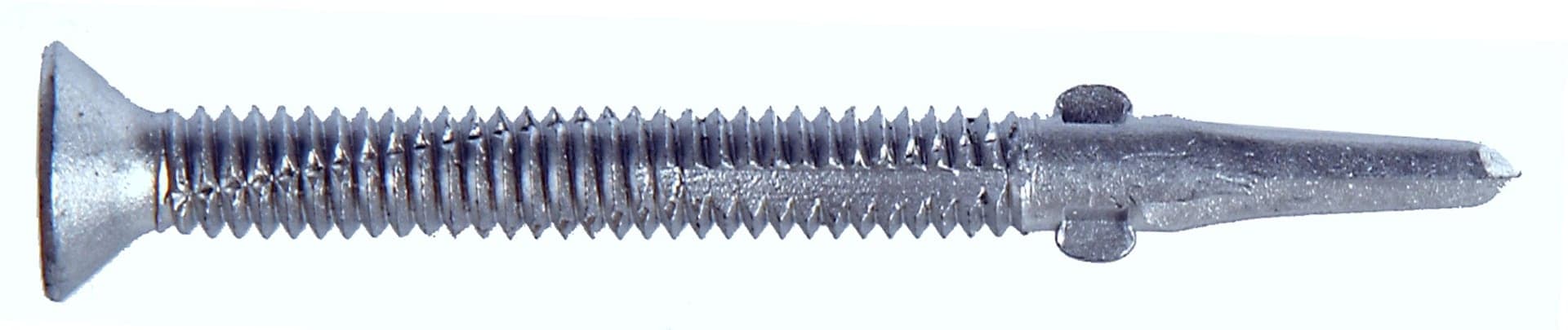 Hillman Flat Head Phillips, Self-Drilling, No-Pre Drilling, Sharp Threads, 12-24 x 2-1/2-in