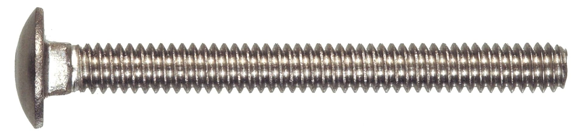 Hillman Carriage Bolts, Corrosion Resistance, Stainless Steel, 5/16 x 2-1/2-in