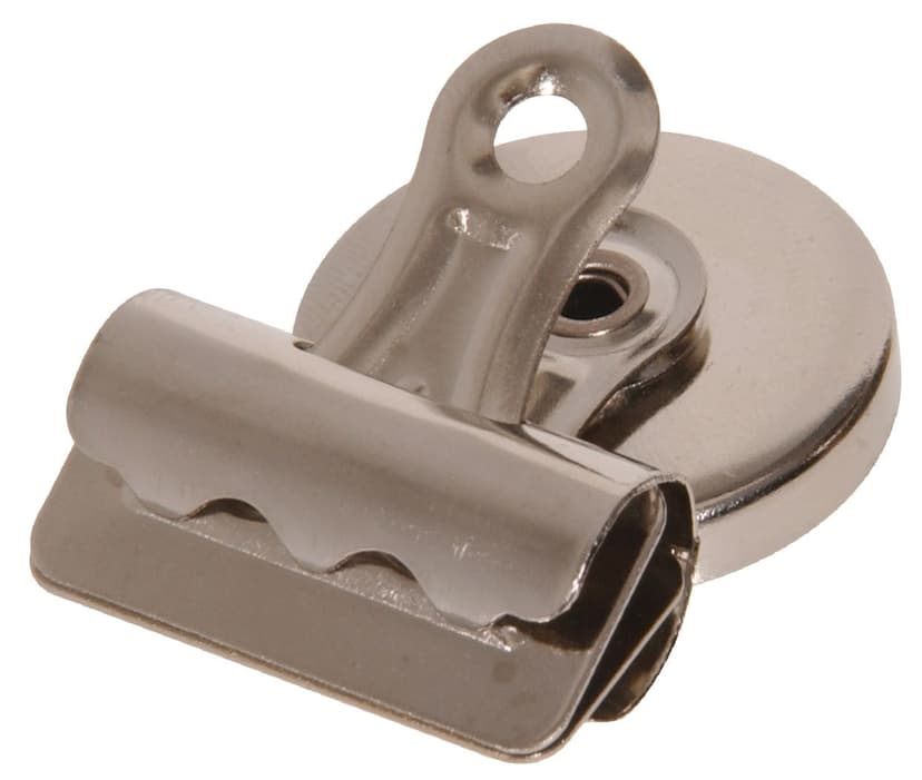 OOK Magnetic Metal Paper Clips, Durable, For Metal Surfaces