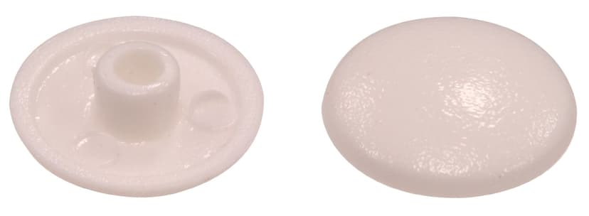 Hillman Square Screw Cap/Cover, White
