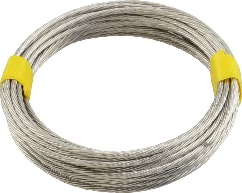 Hillman Stainless Steel Wire, 100-lb Capacity, 9-ft