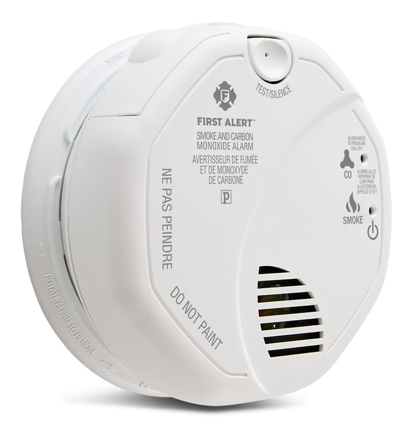 First Alert Hardwired Combination Smoke and Carbon Monoxide Alarm With Battery Backup