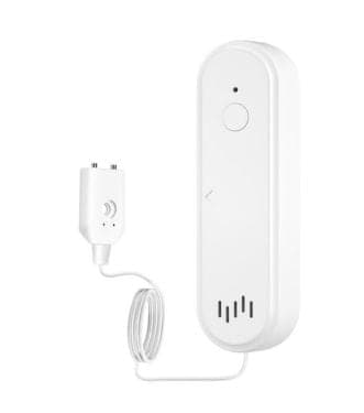 Geeni Battery-Operated Smart Wi-Fi Water/Flood Sensor Leak Detector with Siren