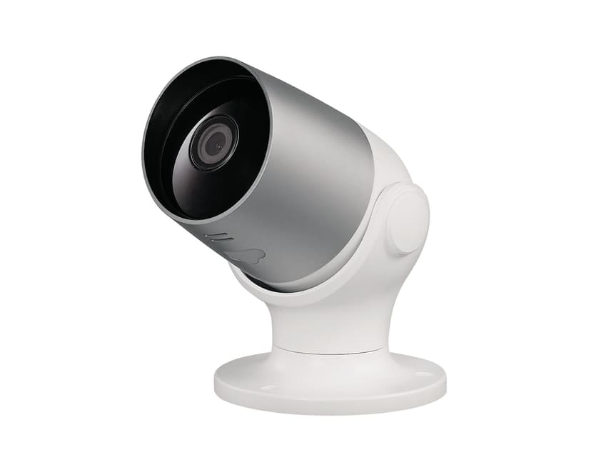 Globe 1080p Indoor and Outdoor Smart Wi-Fi Security Camera With Motion Detection, White
