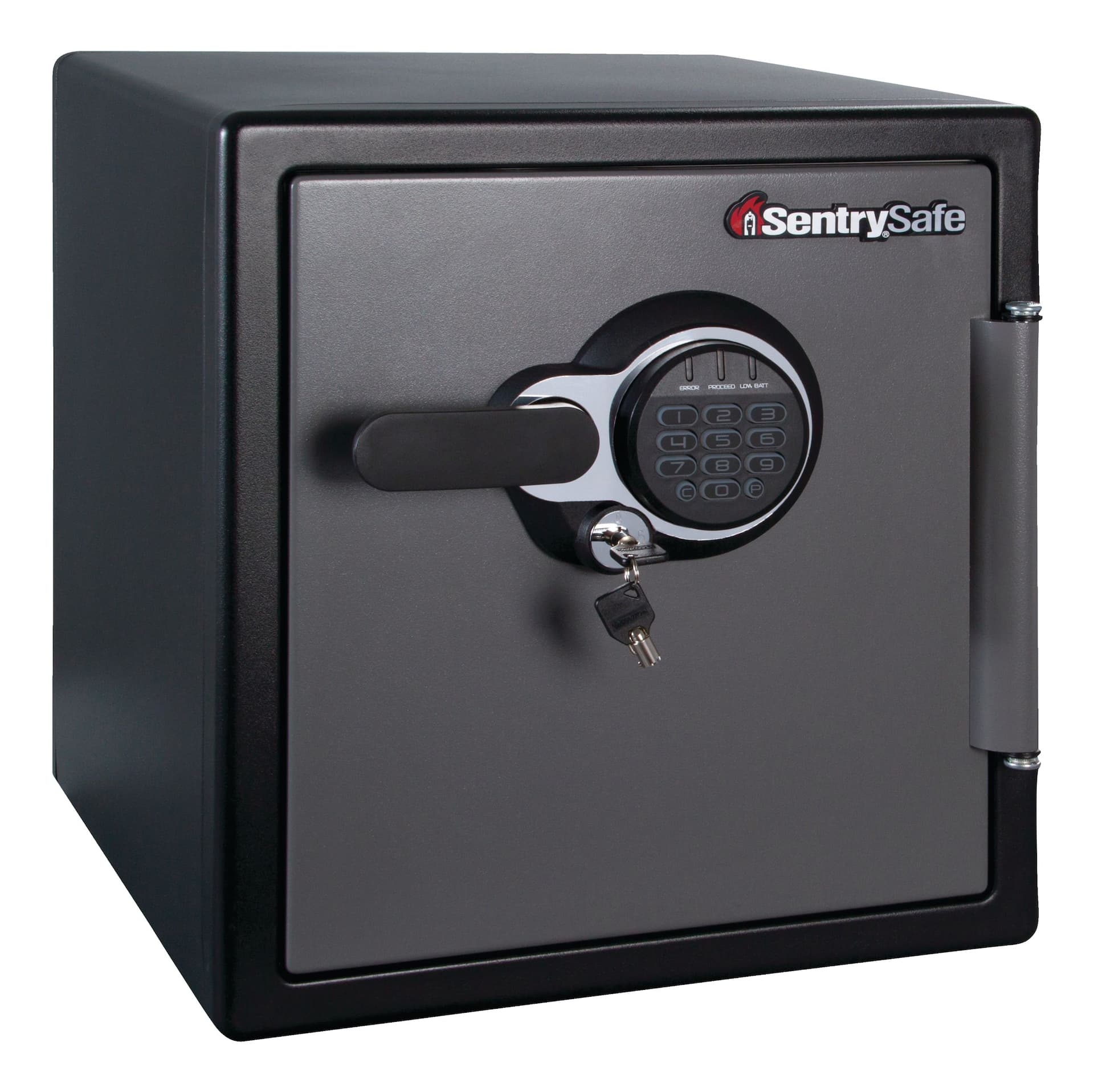 SentrySafe Extra-Large Steel Security Fire Safe Box With Digital Keypad, 34.8-L, Black