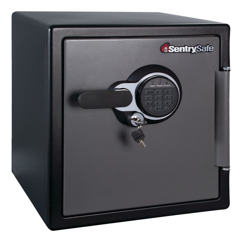 SentrySafe Extra-Large Steel Security Fire Safe Box With Digital Keypad, 34.8-L, Black