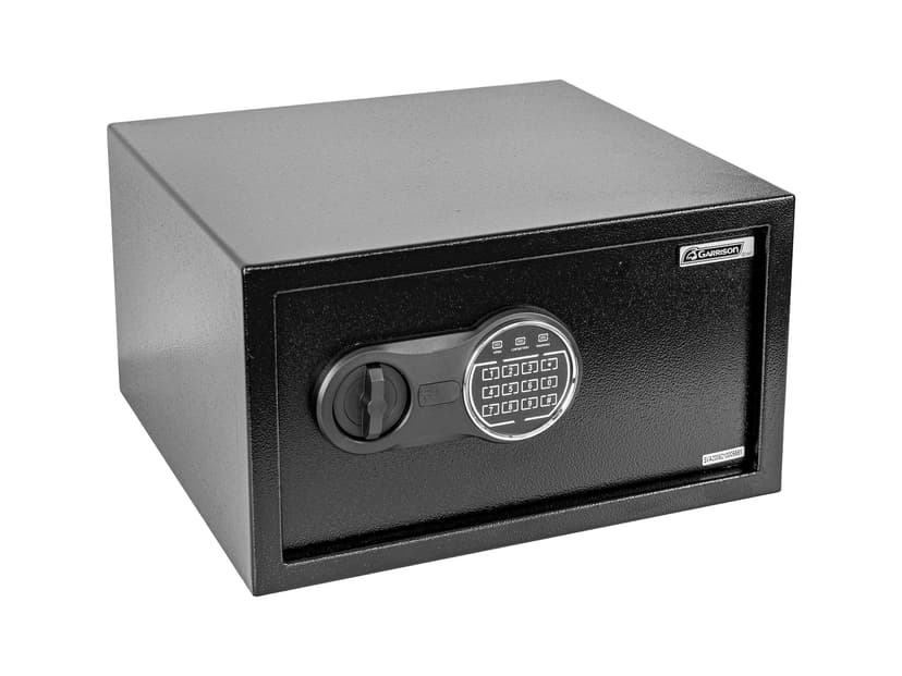 Garrison Large Steel Security Safe Box With Digital Keypad, 25-L, Black