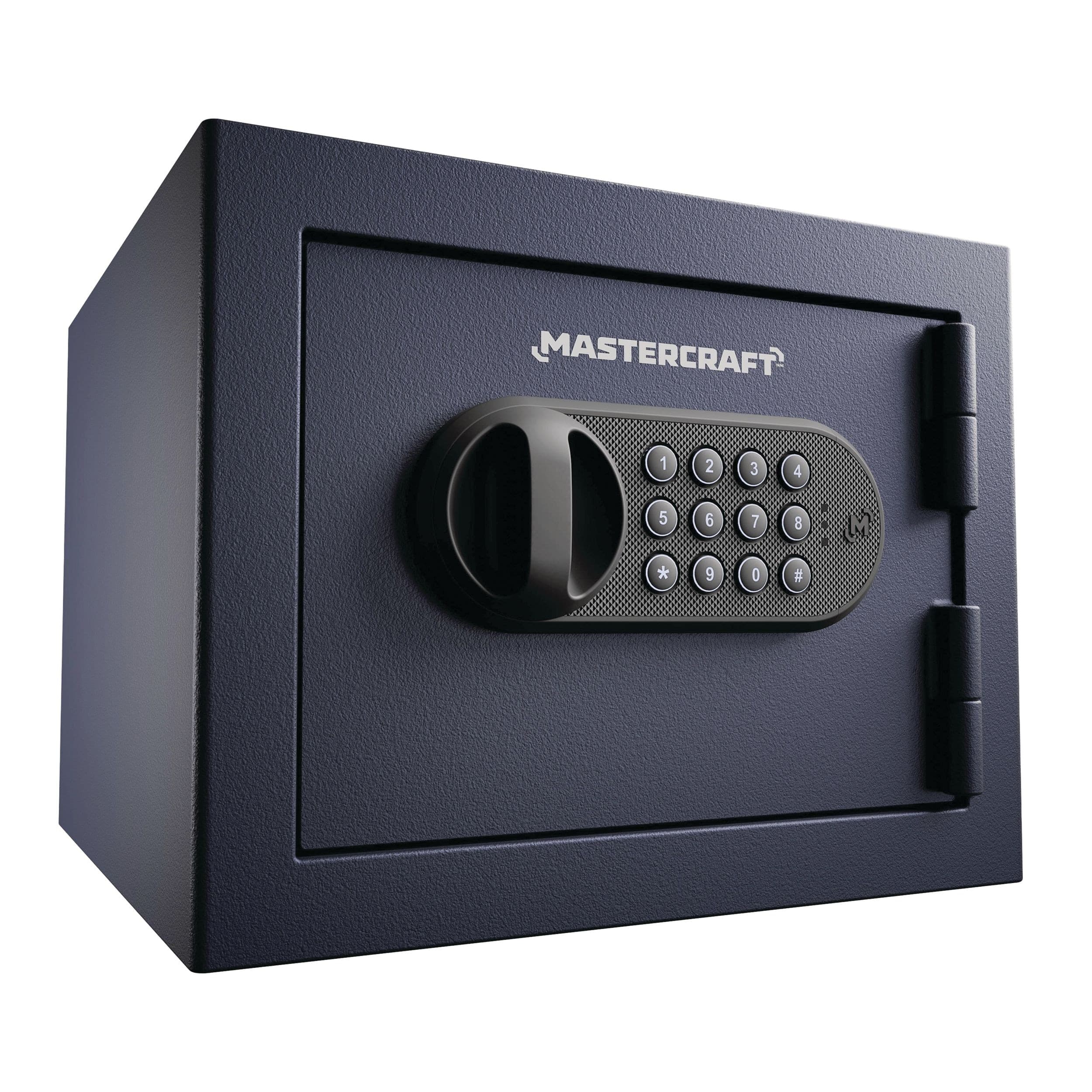 Mastercraft 0.5 Cu-Ft Anti-theft Fireproof Safe with Bolt Down Kit, Navy Blue