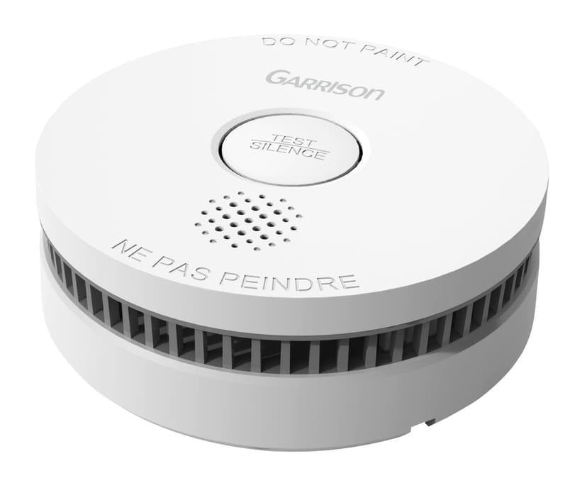Garrison Photoelectric Battery-Operated Smoke Alarm