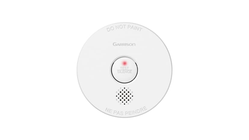 Garrison Photoelectric Battery-Operated Smoke Alarm Twin Pack, 2-pk