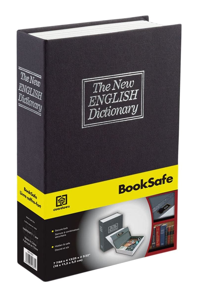 Safewell Dictionary Diversion Book Safe with Combination Lock