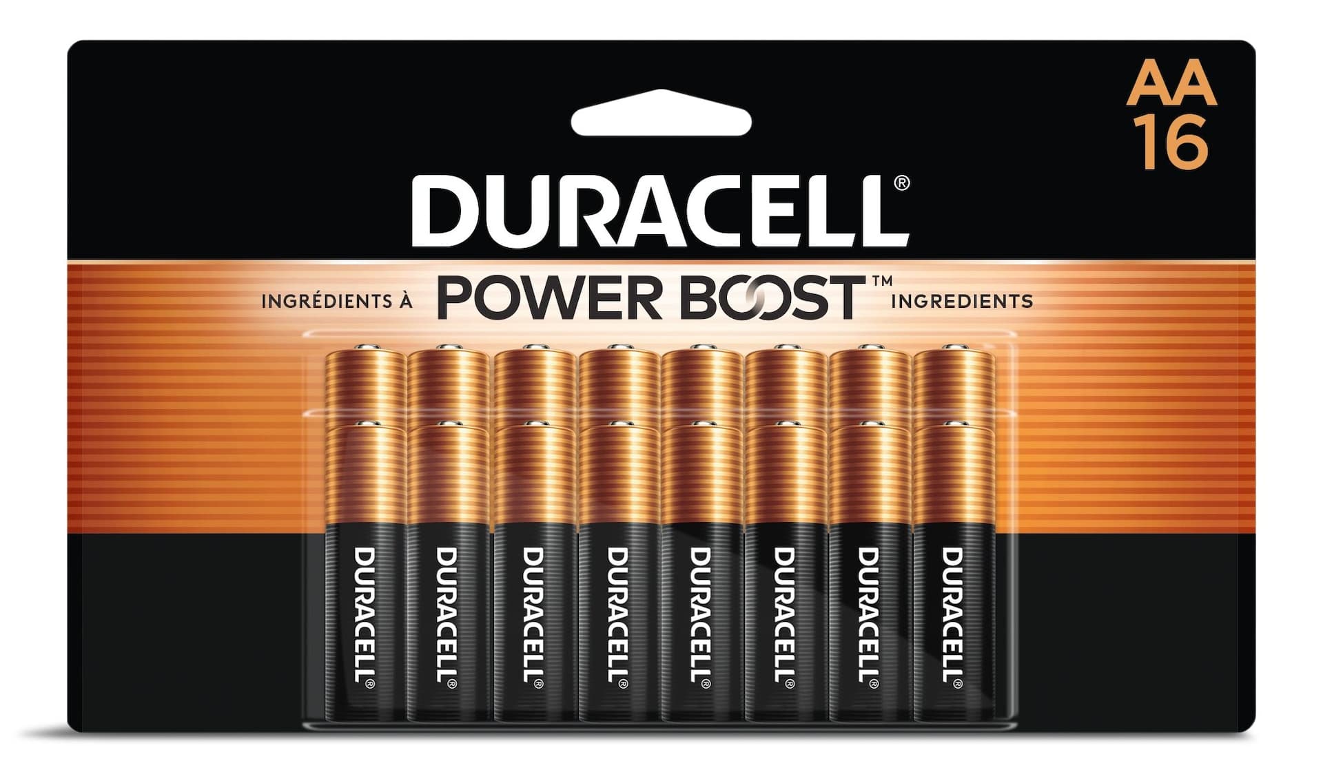 Duracell Coppertop AA Alkaline Batteries, 16-pk