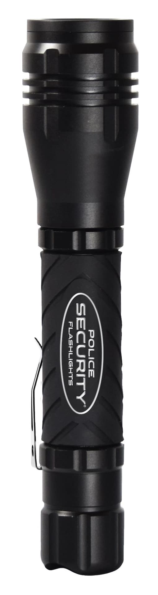 Police Security 900 Lumens Zephyr 3C Handheld Flashlight, Batteries Included, Black