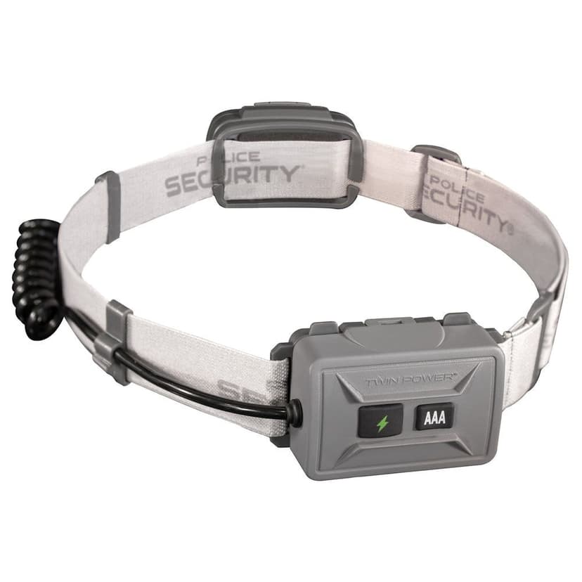 Police Security Twin Power 550 lumen Headlamp