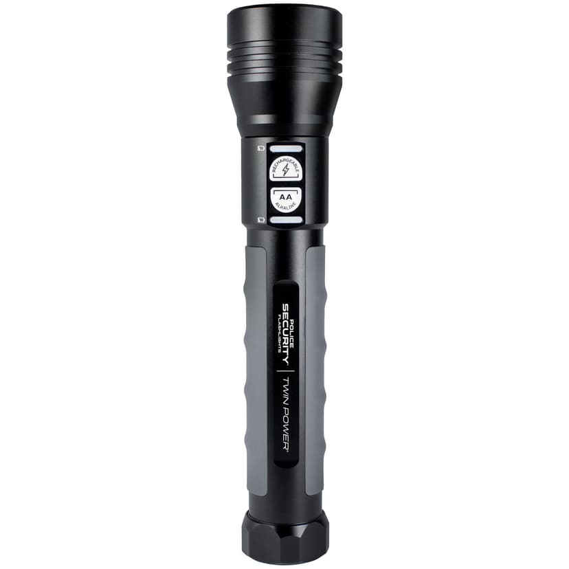 Police Security Twin Power Flashlight 4000 Lumens