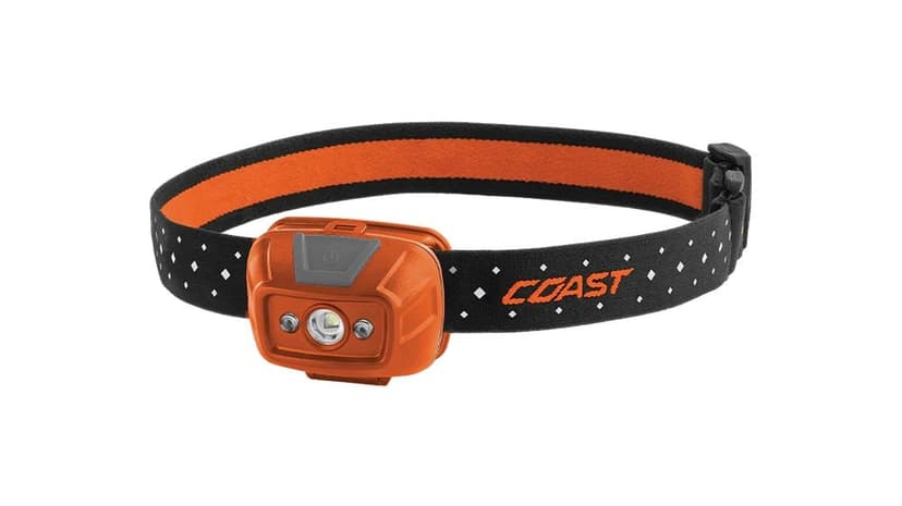 Coast FL19 365 Lumens Dual Colour Wide Angle LED Headlight/Headlamp, Batteries Included