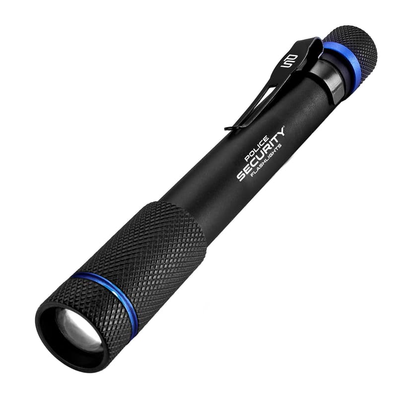 Police Security 270 Lumens Aura Penlight with Adjustable Brightness, Batteries Included, Black