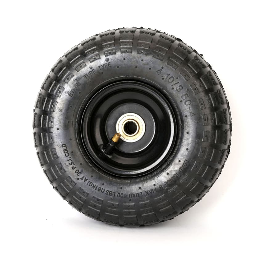 MAXIMUM 4-Ply Pneumatic Hand Truck Replacement Wheel, 400-lb, 10-in