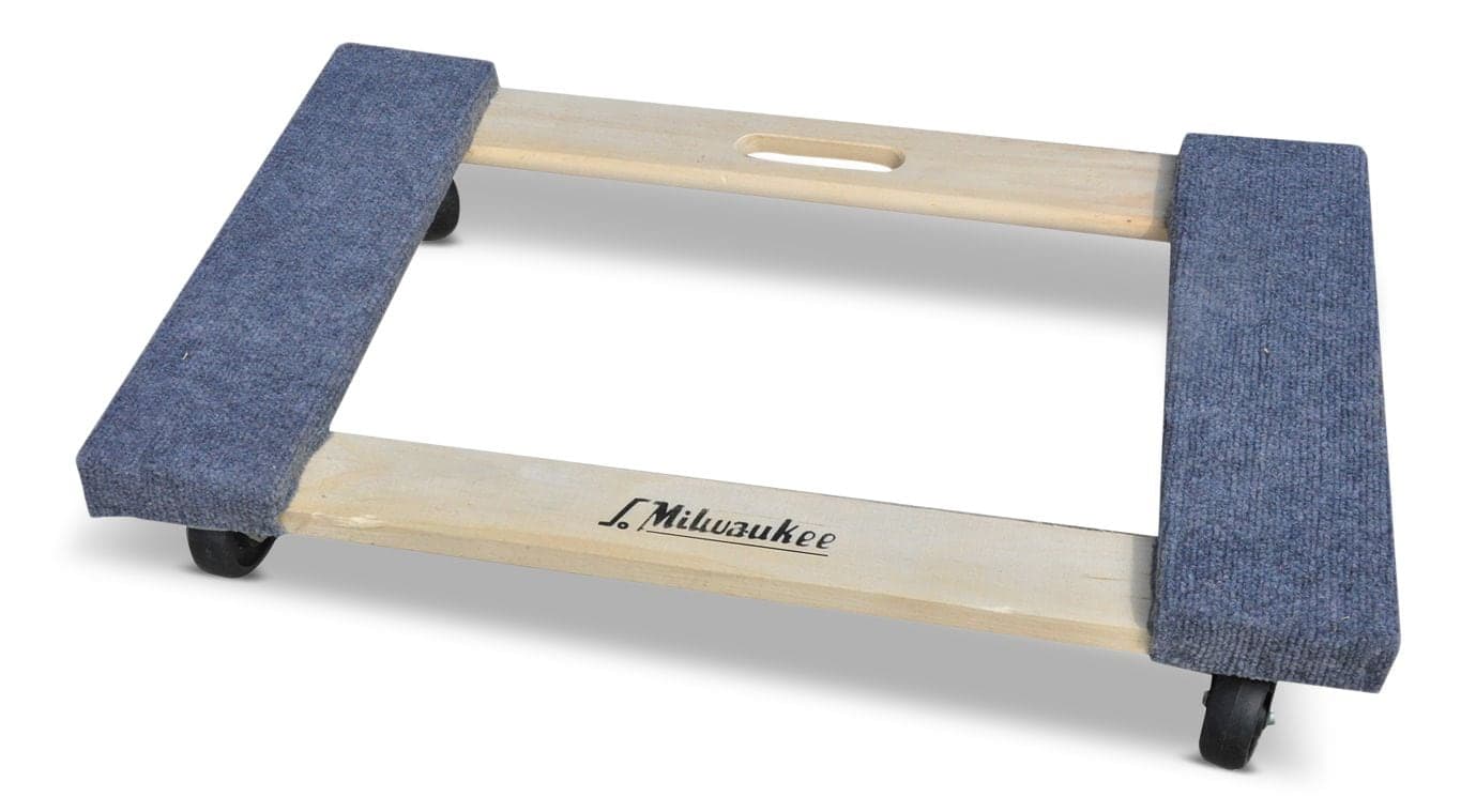 Milwaukee 33800 1000-lb Capacity Wood Furniture Dolly