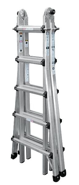 Mastercraft Grade 1A Aluminum Multi-Task Ladder, 21-ft, 300-lb