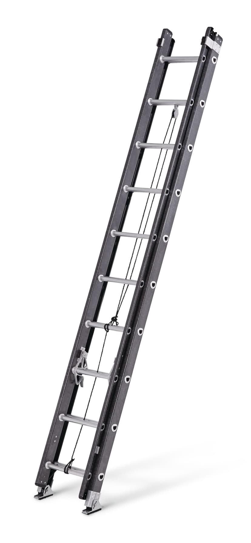 MAXIMUM Grade 1 Fiberglass Extension Ladder, 250-lb, 20-ft
