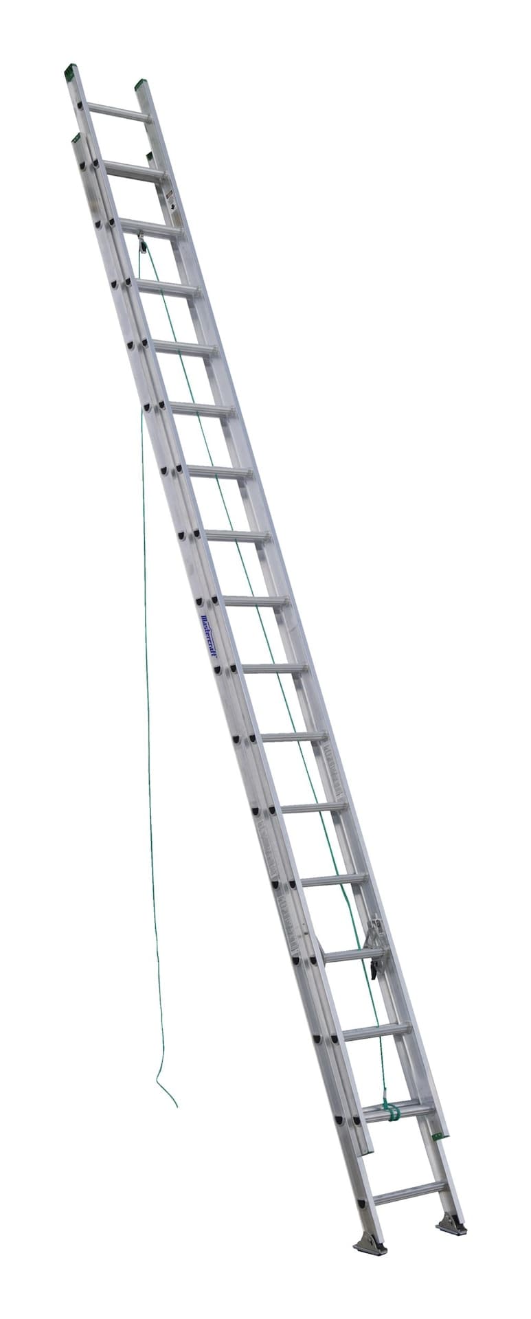 Mastercraft Grade 2 Aluminum Extension Ladder, 225-lb, 32-ft