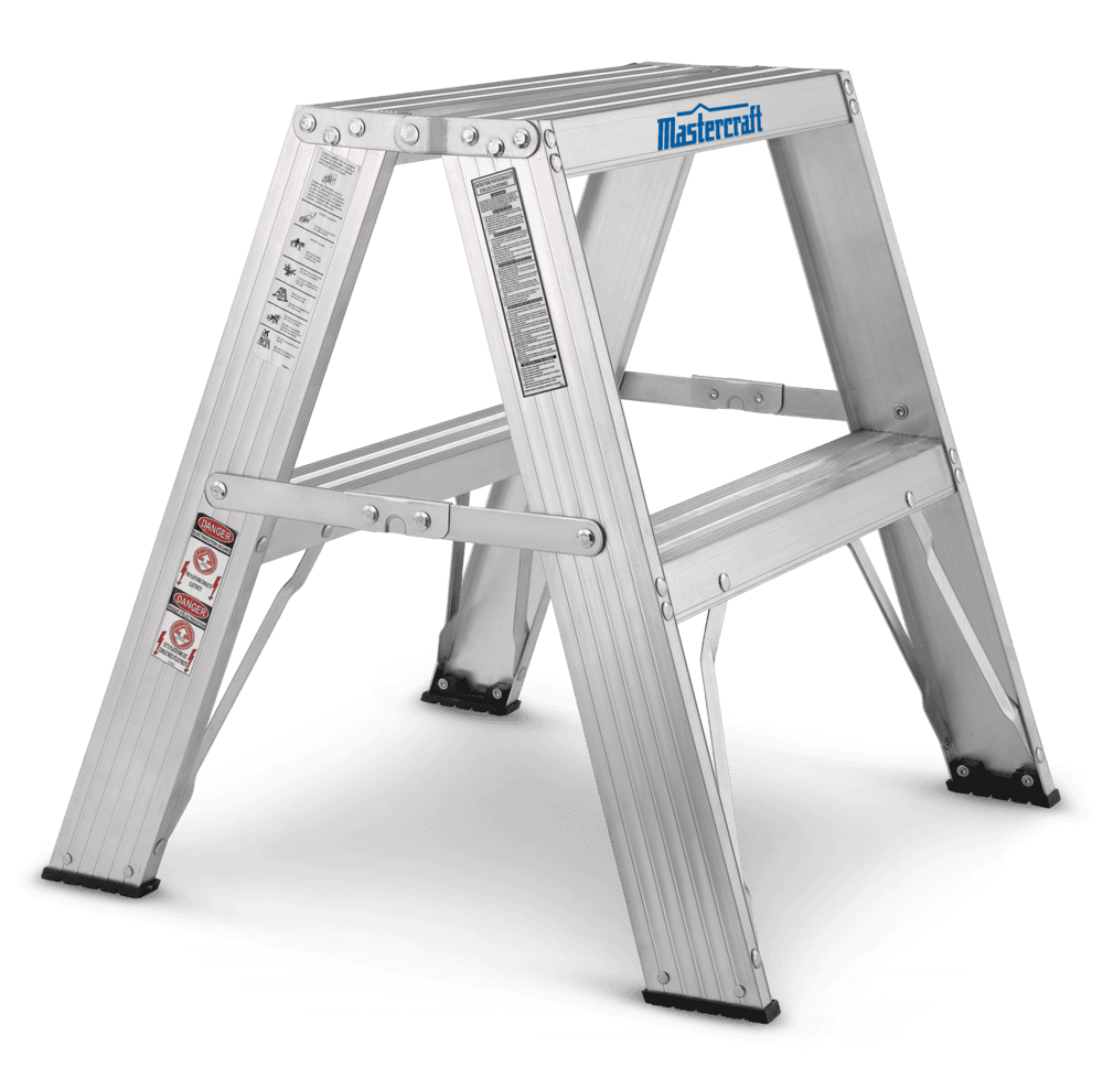 Mastercraft CSA Grade 2 Aluminum Trestle/Sawhorse, 22-in, 225-lb