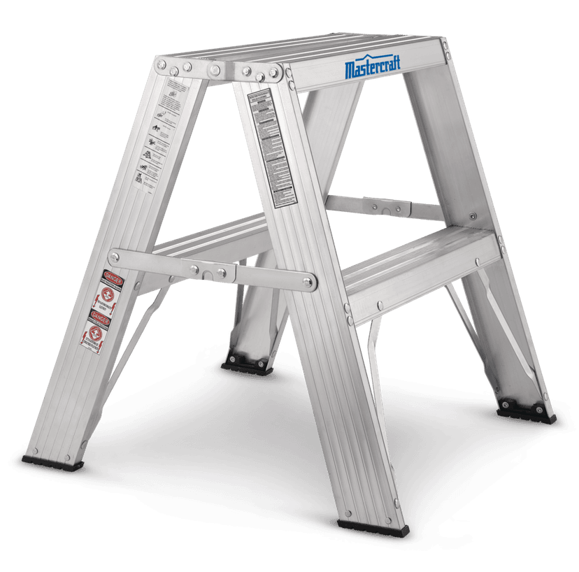 Mastercraft CSA Grade 2 Aluminum Trestle/Sawhorse, 22-in, 225-lb