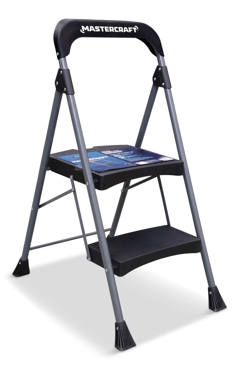 Mastercraft PRO 2 Step Stool Grade 1A, 300lb
