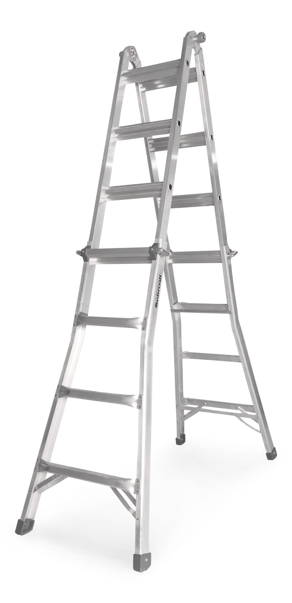 Mastercraft CSA Grade 1 Aluminum Multi-Task Ladder, 17-ft, 250-lb