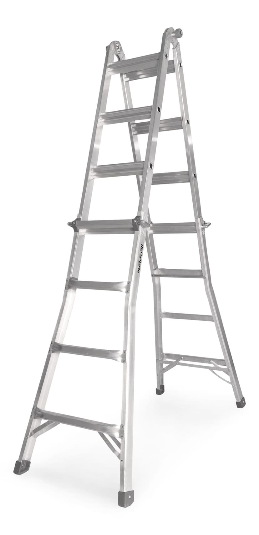 Mastercraft CSA Grade 1 Aluminum Multi-Task Ladder, 17-ft, 250-lb