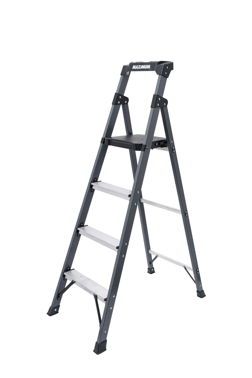 MAXIMUM Grade 1 Fiberglass Compact Ladder, 5.5-ft, 250-lb Load Capacity
