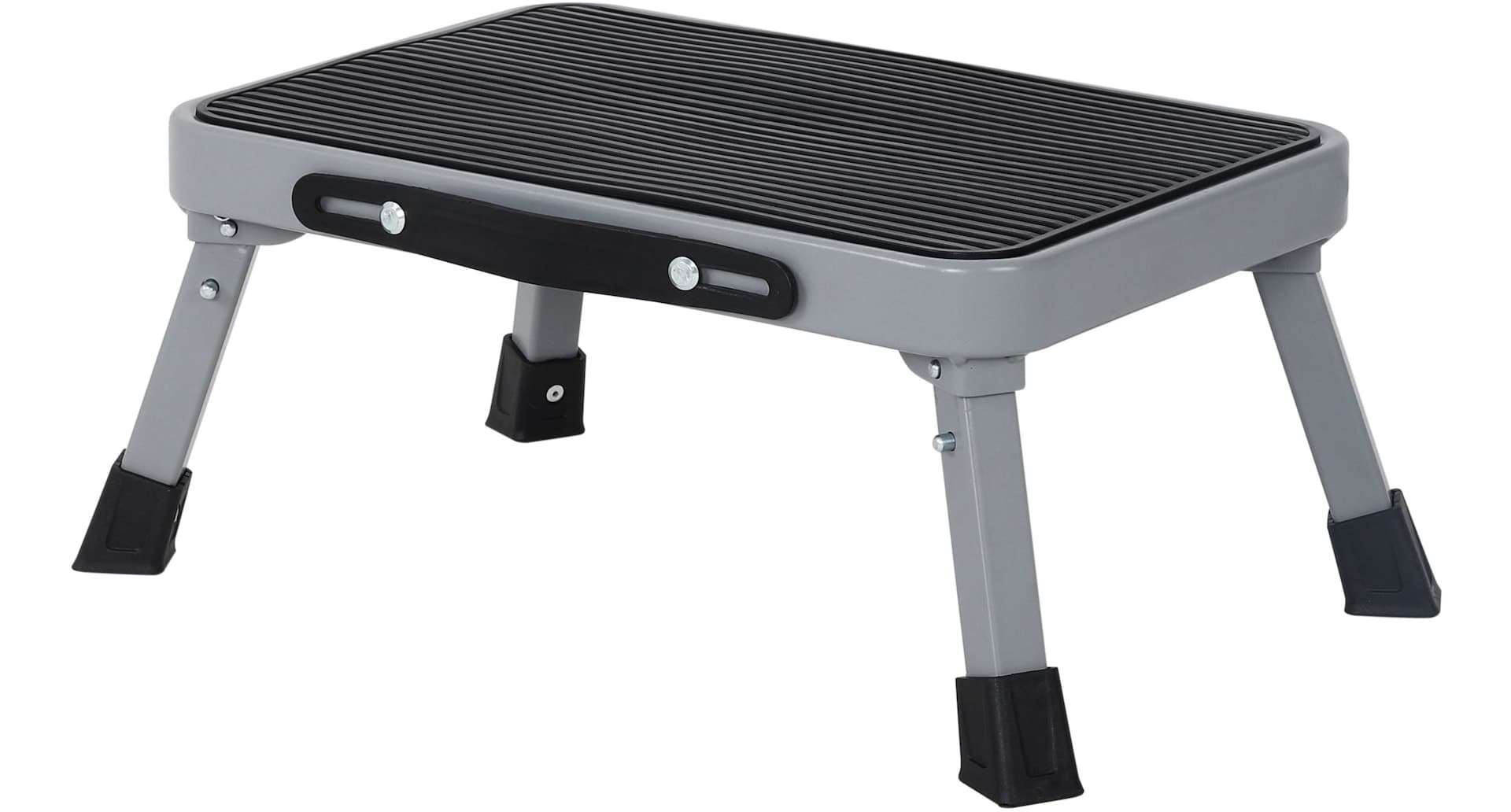 Mastercraft 1-Step Steel Folding Step Stool, 225-lb, 0.79-ft