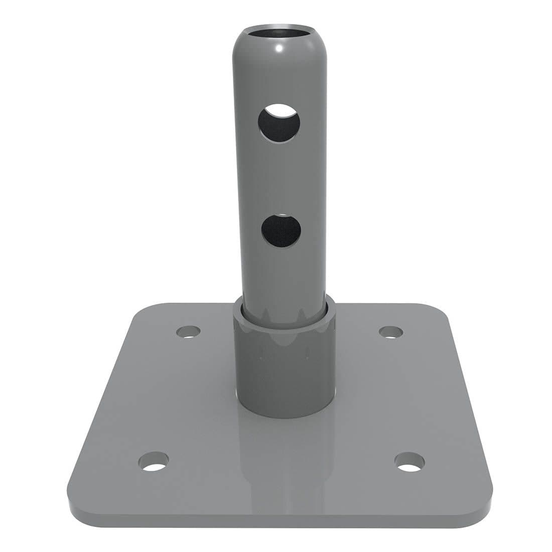 Metaltech Steel Baseplates for 6-ft Scaffold, 4-pc