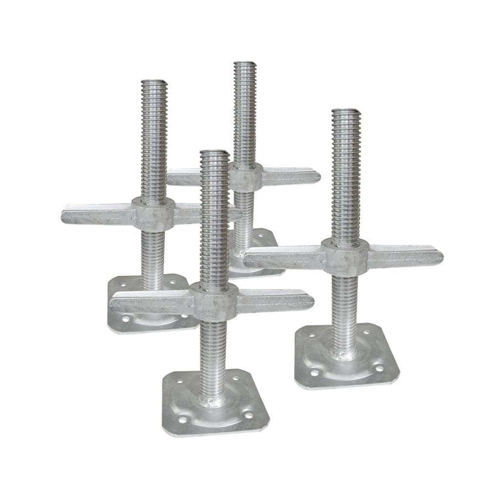 Metaltech Leveling Jacks for 6-ft Scaffold, 4-pc