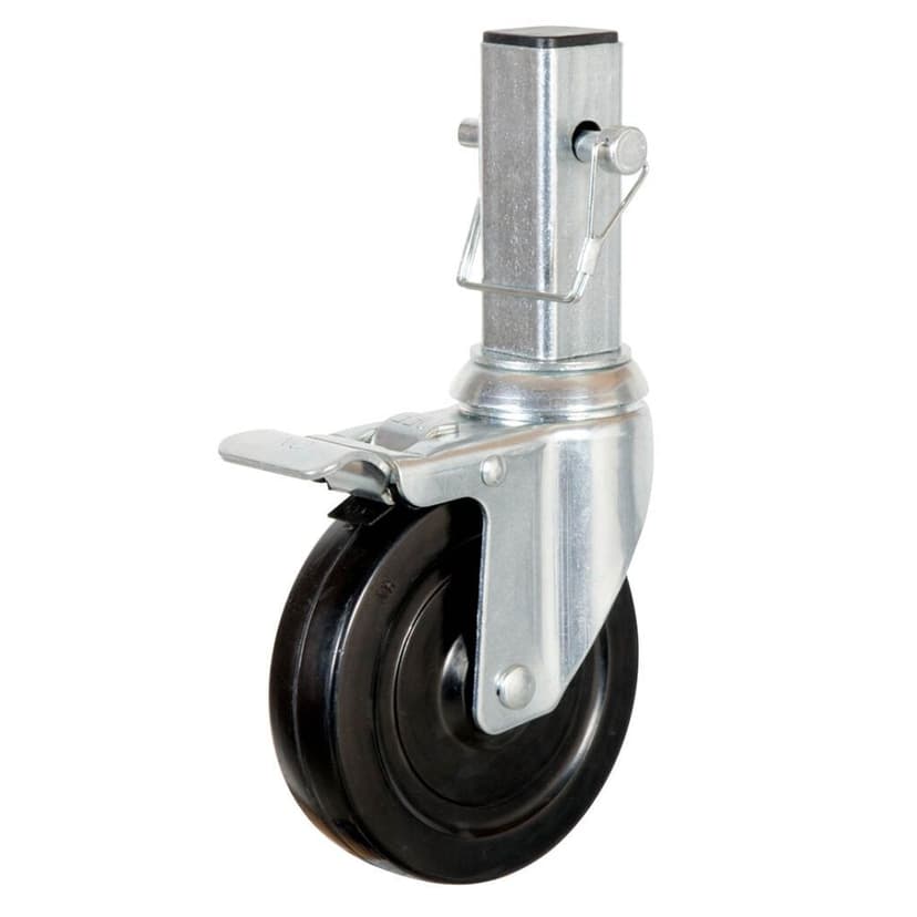 Metaltech Scaffold Caster Wheel with Locking Pin, 5-in