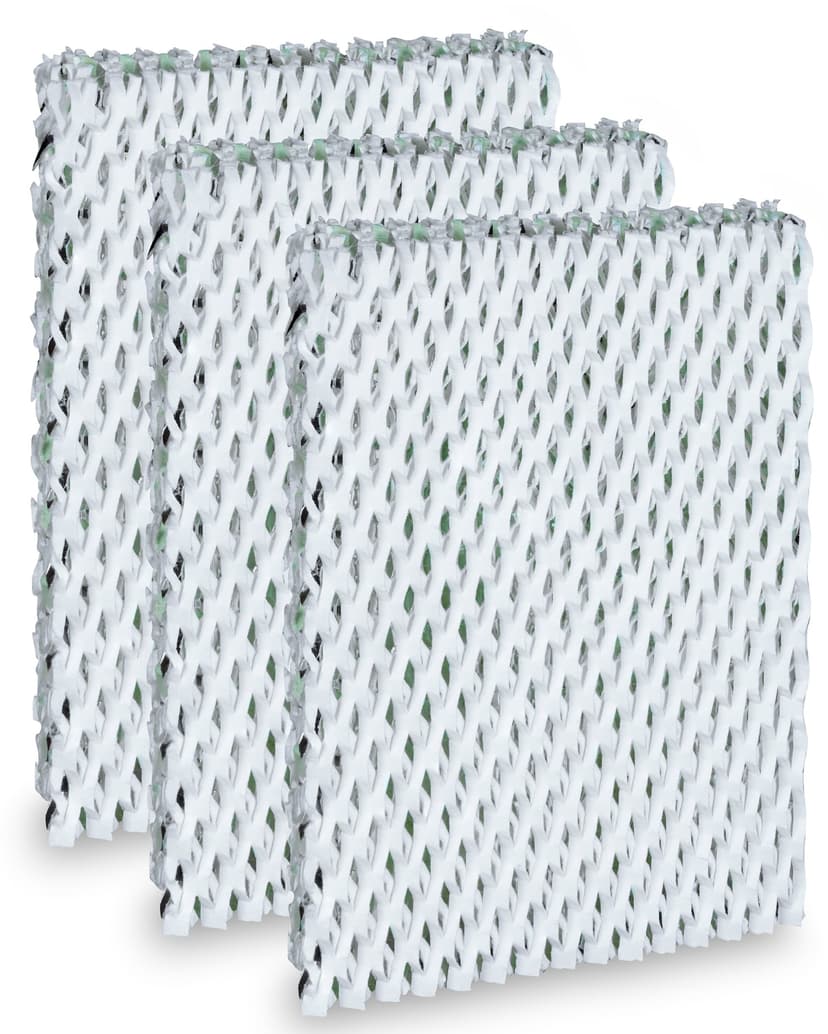 RPS BestAir H100-PDQ-3 Humidifier Replacement Paper Wick Filter For Holmes/Sunbeam/Bionaire Humidifiers, 3-pk