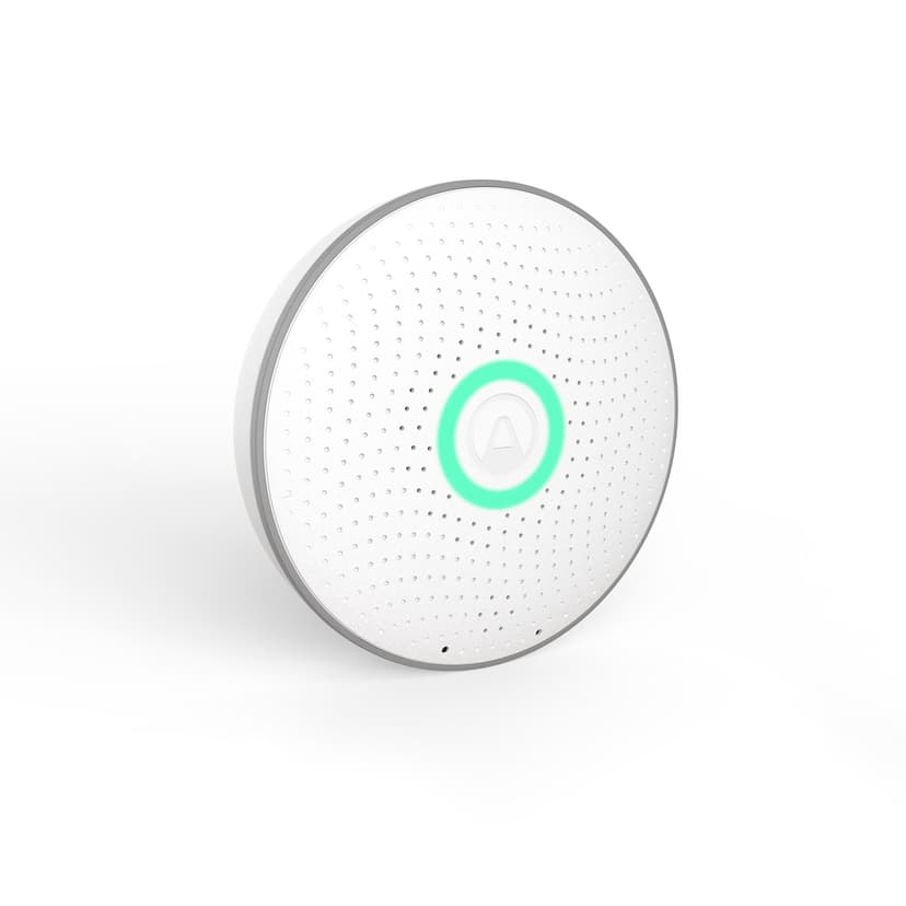 Airthings 2950 Wave Smart Radon Monitor with Temperature & Humidity Sensors, Battery Operated