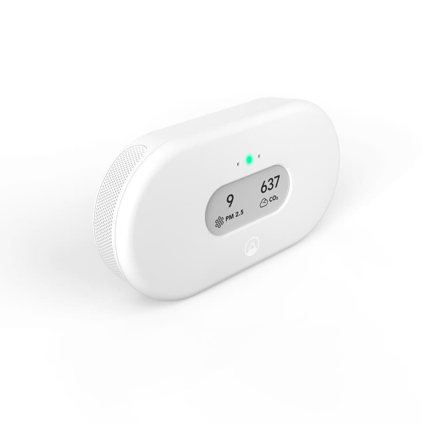 Airthings View Plus Smart Radon Indoor Air Quality Monitor, Wi-Fi-Connected, Battery Operated