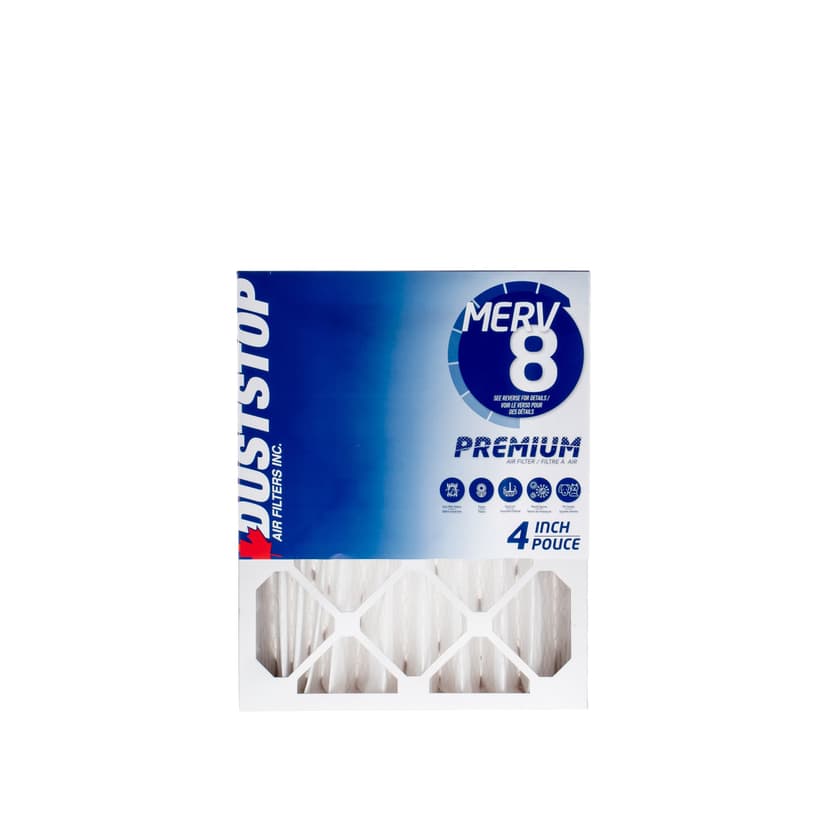 Duststop MERV 8 Premium Filter, 16-in x 20-in x 4-in