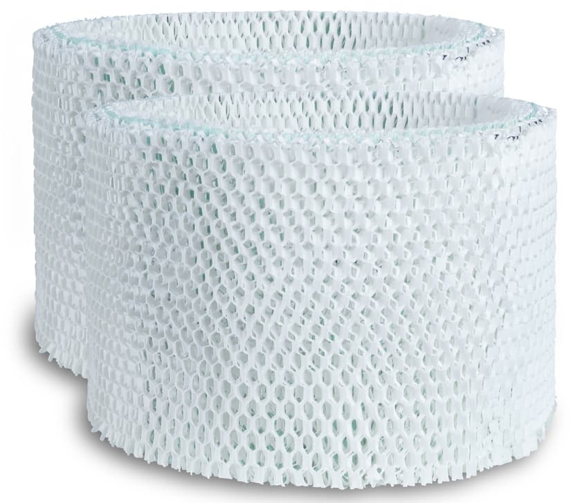 BestAir H75-2PK Humidifier Replacement Wick Filter Value Pack for Holmes/Honeywell Humidifiers, White, 2-pk