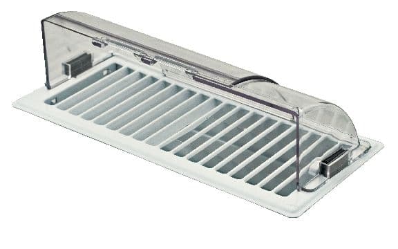 Dundas Jafine ADSPZW Adjustable Shatterproof Universal Air Deflector, Clear, 8-in to 14-in