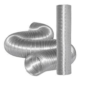 Dundas Jafine MFX38 Flexible Aluminum Semi Rigid Dryer Duct, 3-in x 8-ft