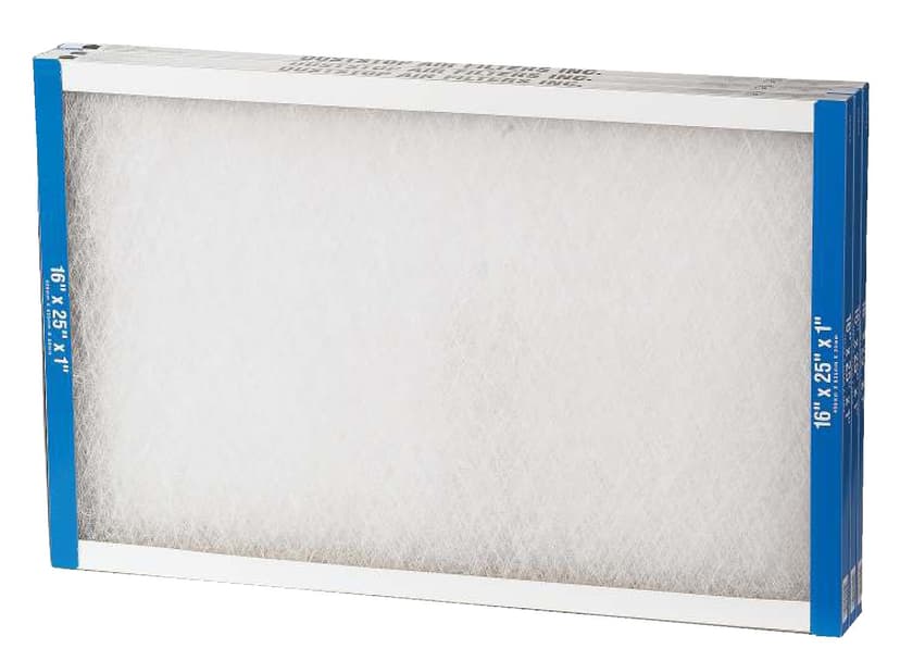 Duststop Furnace Fiberglass 16 x 25 x 1-in Air Filters, 3-pk